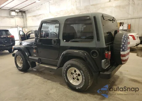 1998 Jeep Wrangler / Tj Sahara из США, поврежденный, VIN 1J4FY49SXWP762387